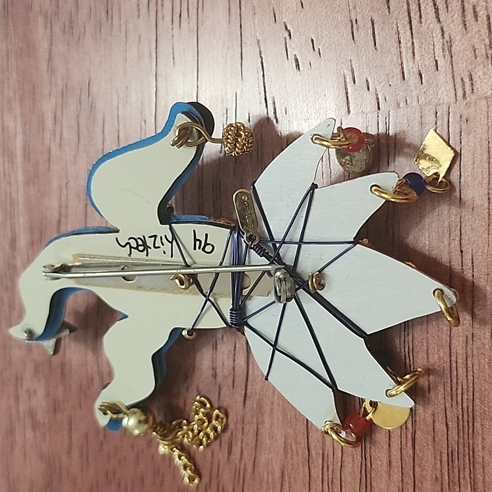 Vintage 1994 Liztech Jester Pin - Picture 2 of 2